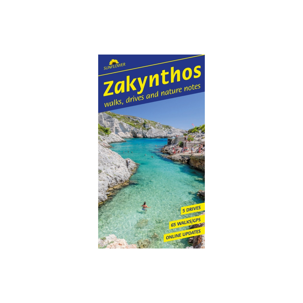 Produktbild för Zakynthos Sunflower Walking Guide (häftad, eng)