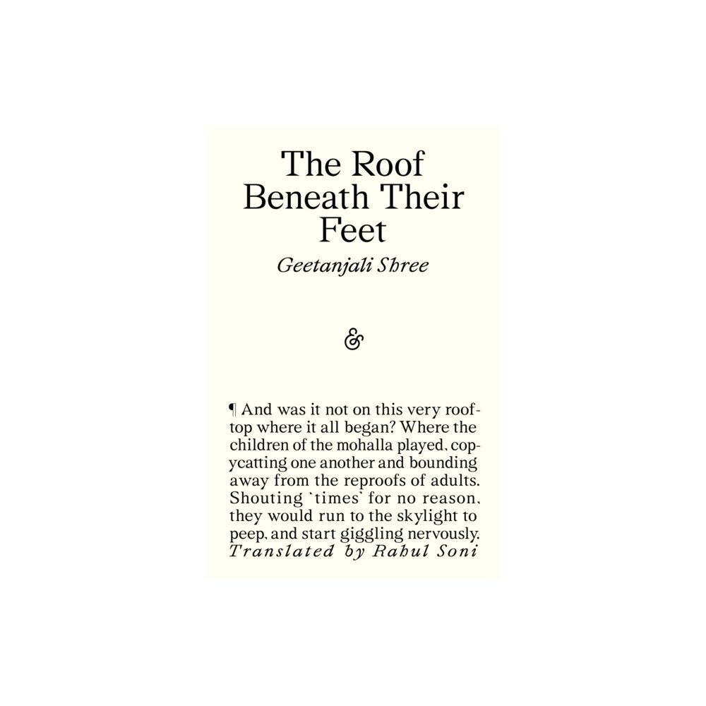 Produktbild för The Roof Beneath Their Feet (häftad, eng)