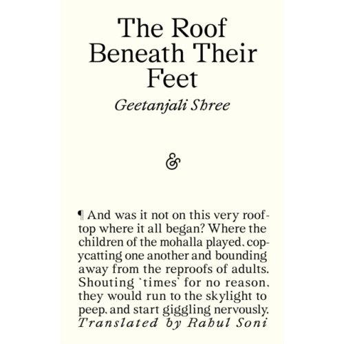 And Other Stories The Roof Beneath Their Feet (häftad, eng)