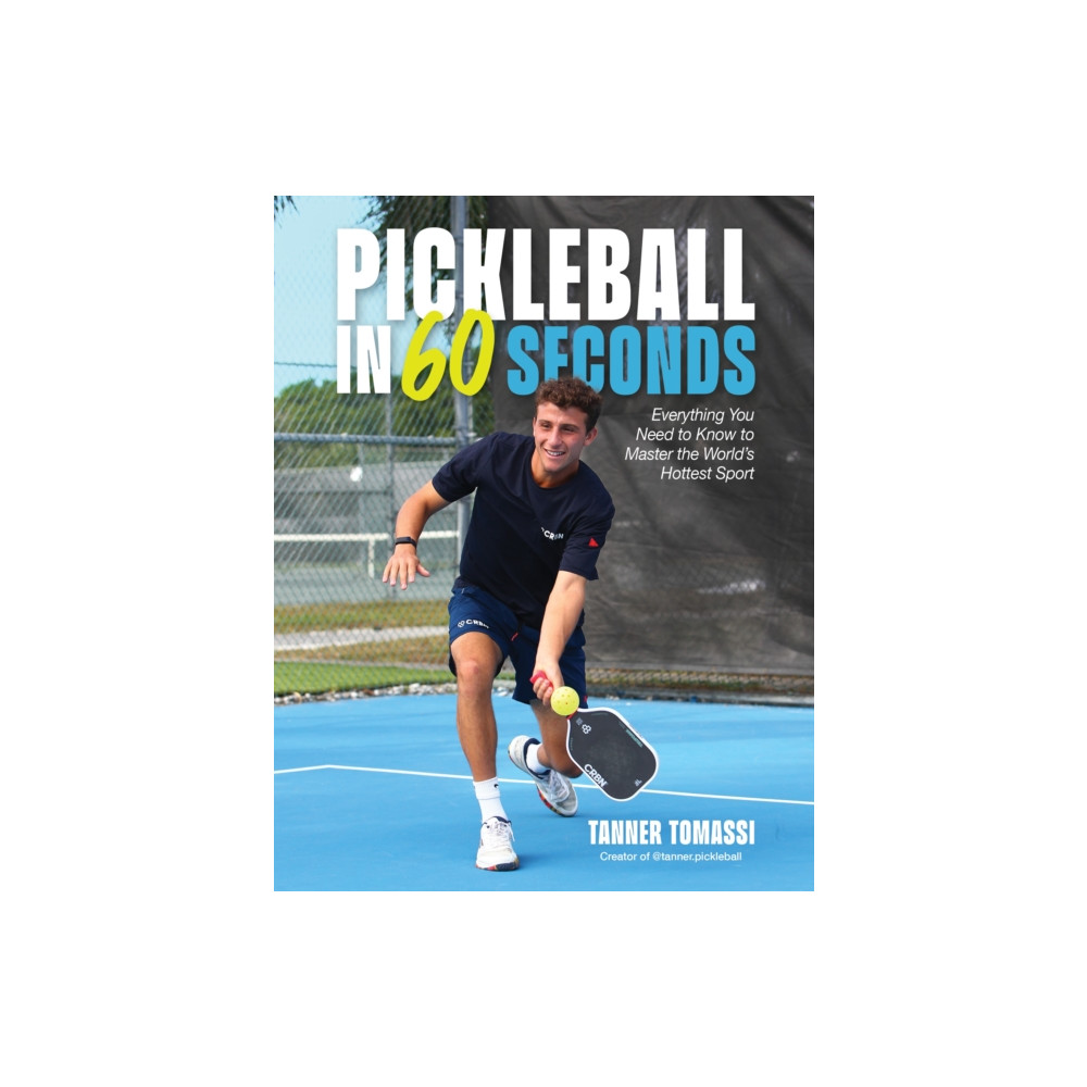 Produktbild för Pickleball in 60 Seconds (häftad, eng)