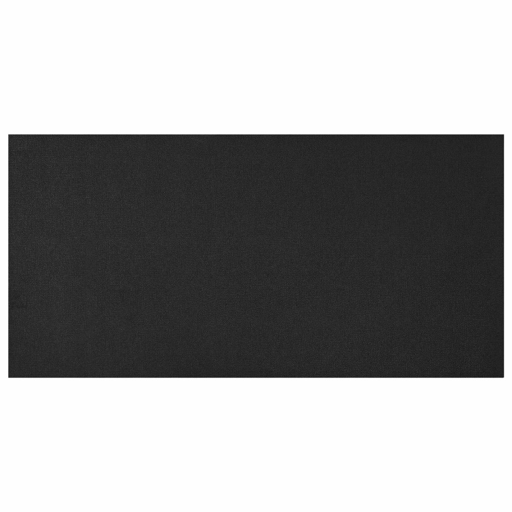 Produktbild för Sportskyddsmatta Svart 120 x 60 x 0,6 cm Högdensitet PVC
