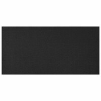 Produktbild för Sportskyddsmatta Svart 120 x 60 x 0,6 cm Högdensitet PVC