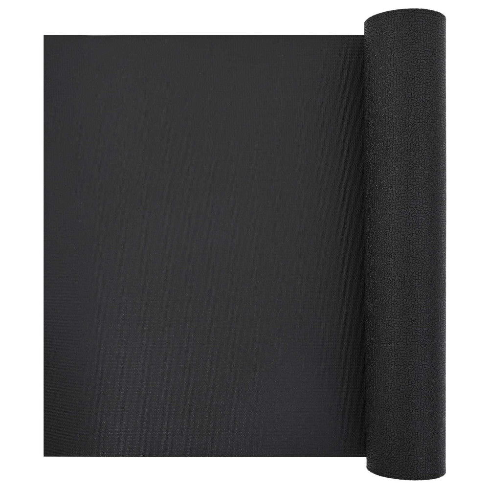 Produktbild för Sportskyddsmatta Svart 120 x 60 x 0,6 cm Högdensitet PVC