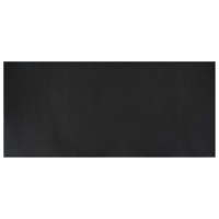 Produktbild för Sportskyddsmatta Svart 200 x 90 x 0,6 cm Högdensitet PVC