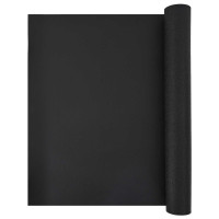 Produktbild för Sportskyddsmatta Svart 200 x 90 x 0,6 cm Högdensitet PVC