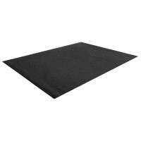 Produktbild för Sportskyddsmatta Svart 213 x 152 x 0,6 cm Högdensitet PVC