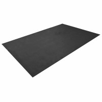 Produktbild för Sportskyddsmatta Svart 243 x 152 x 0,6 cm Högdensitet PVC