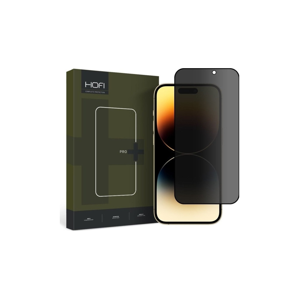 Produktbild för Hofi Anti Spy Glass Pro+ integritetsskydd för Apple iPhone 1...