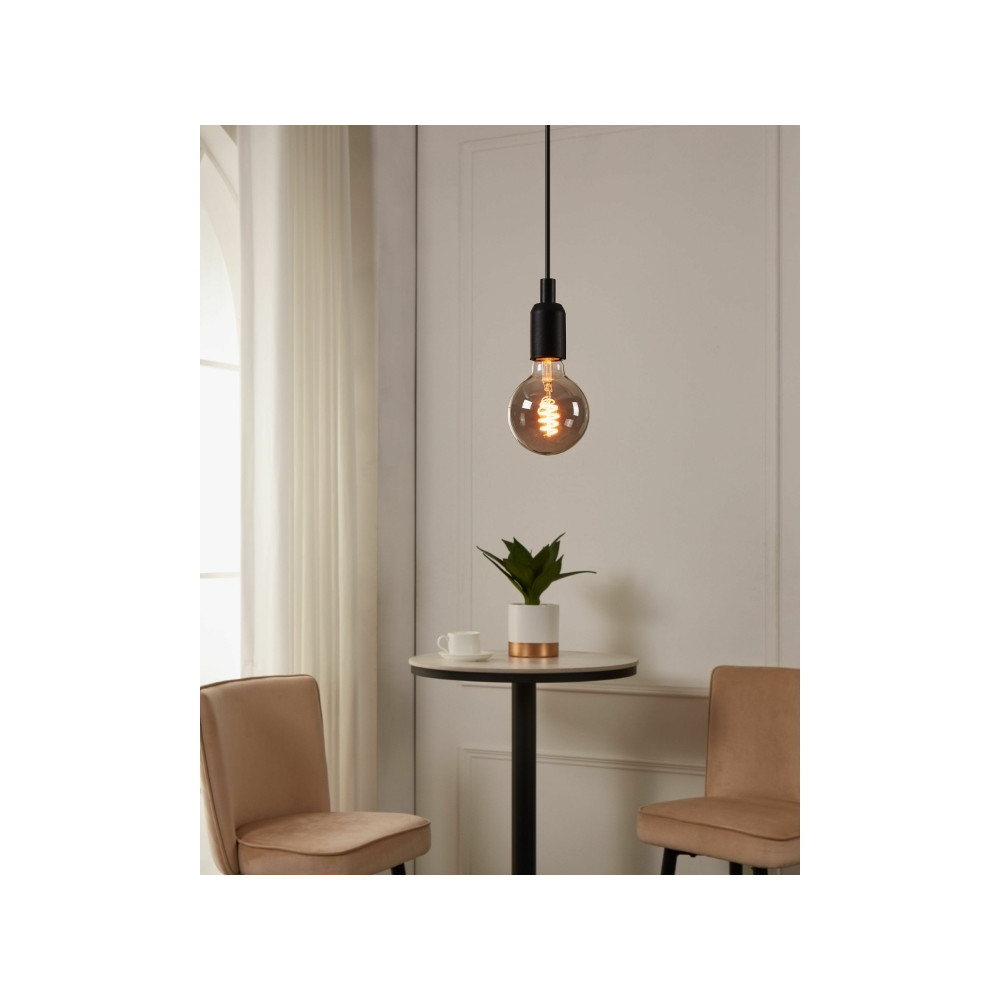 Produktbild för EGLO CONNECT-Z E27 LED G95 røgfarvet globe dekorationspære m...