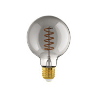 Produktbild för EGLO CONNECT-Z E27 LED G95 røgfarvet globe dekorationspære m...
