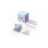 Produktbild för Nanoleaf Shapes Mini Expansion Pack - trådlös belysningsuppsättning - LED x 10 - 0.57 W - 16 miljoner färger - 1200-6500 K - triangel