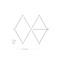 Produktbild för Nanoleaf Lines Starter Kit - trådlös belysningsuppsättning - LED x 9 - 2 W - RGBW-lampa - 1200-6500 K