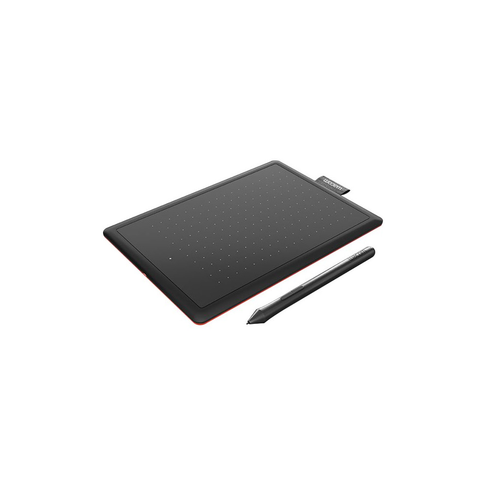 Produktbild för Wacom One by Wacom - digitaliserare - USB - svart, röd