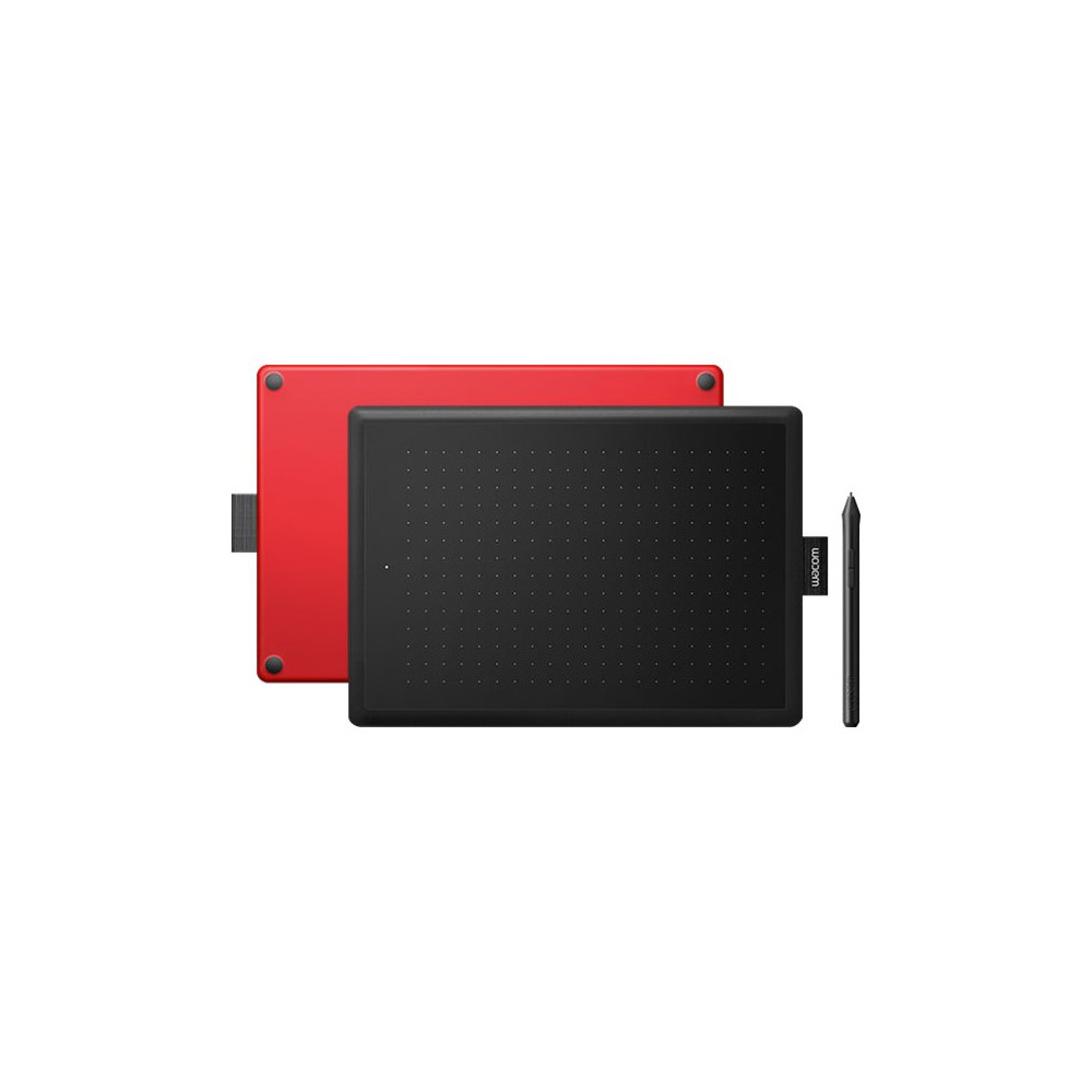 Produktbild för Wacom One by Wacom - digitaliserare - USB - svart, röd