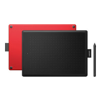 Produktbild för Wacom One by Wacom - digitaliserare - USB - svart, röd