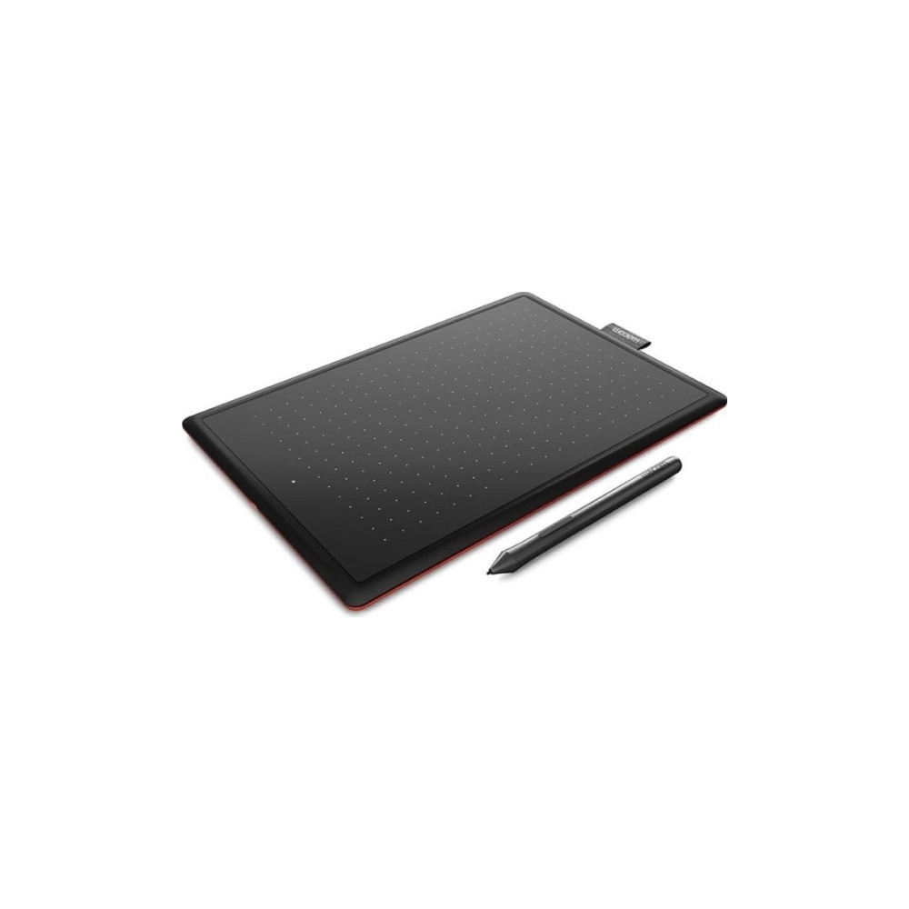 Produktbild för Wacom One by Wacom - digitaliserare - USB - svart, röd