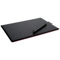 Produktbild för Wacom One by Wacom - digitaliserare - USB - svart, röd