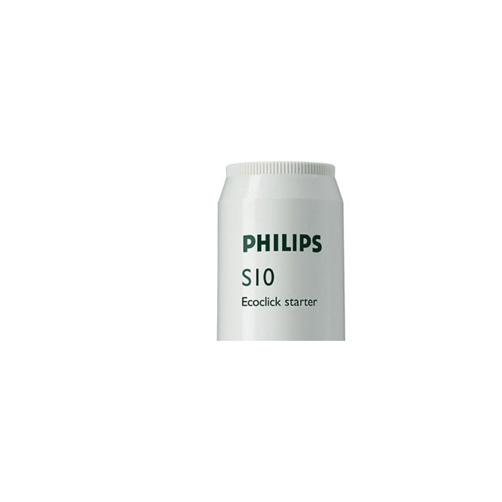 Produktbild för Philips S10 4-65W SIN 220-240V WH, Glimtändare, Vit, 65 W, 2...