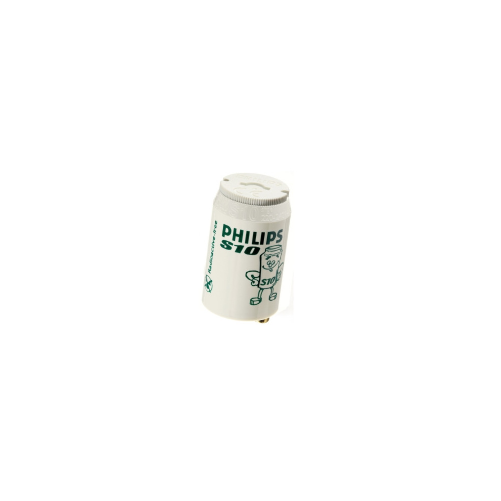Produktbild för Philips S10 4-65W SIN 220-240V WH, Glimtändare, Vit, 65 W, 2...