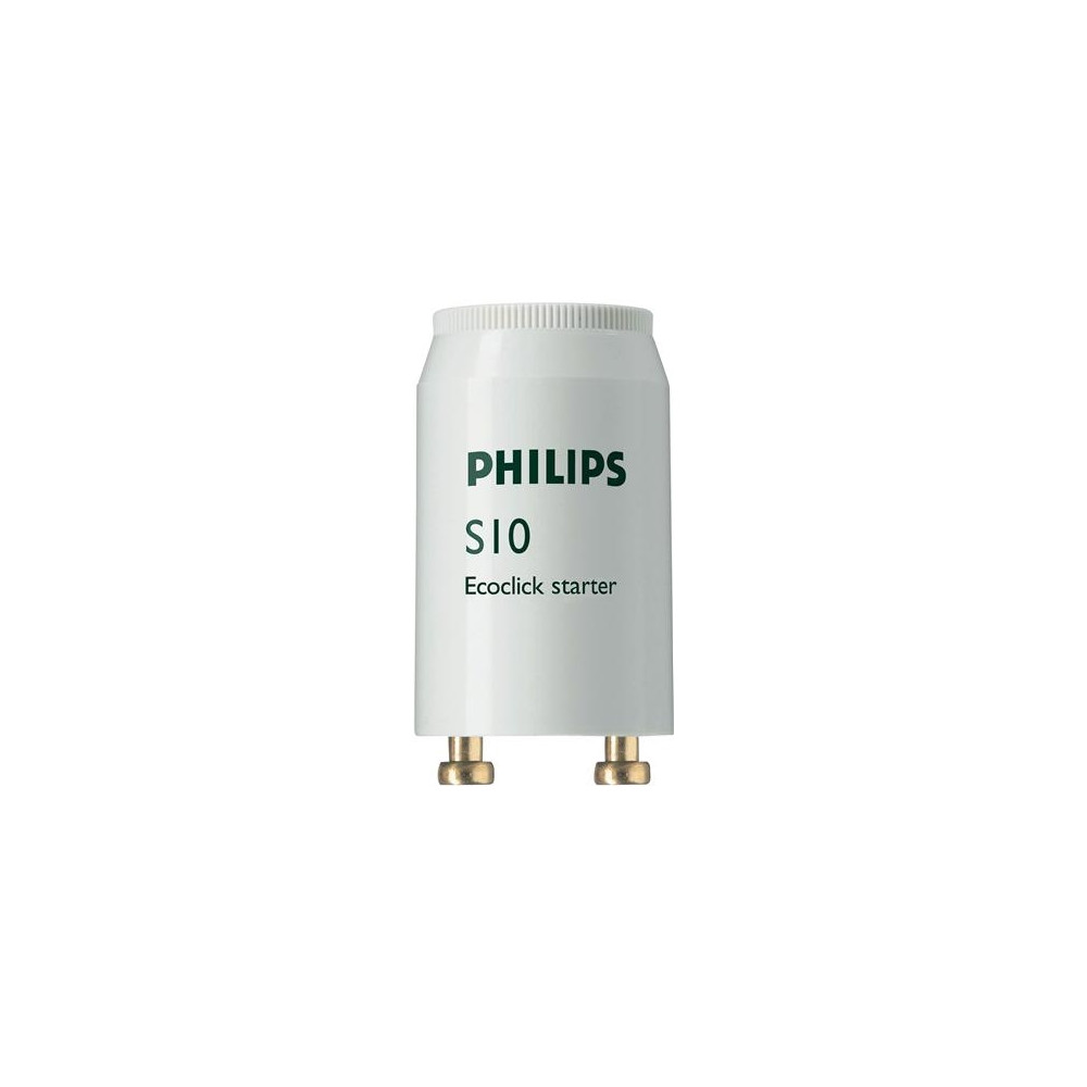 Produktbild för Philips S10 4-65W SIN 220-240V WH, Glimtändare, Vit, 65 W, 2...