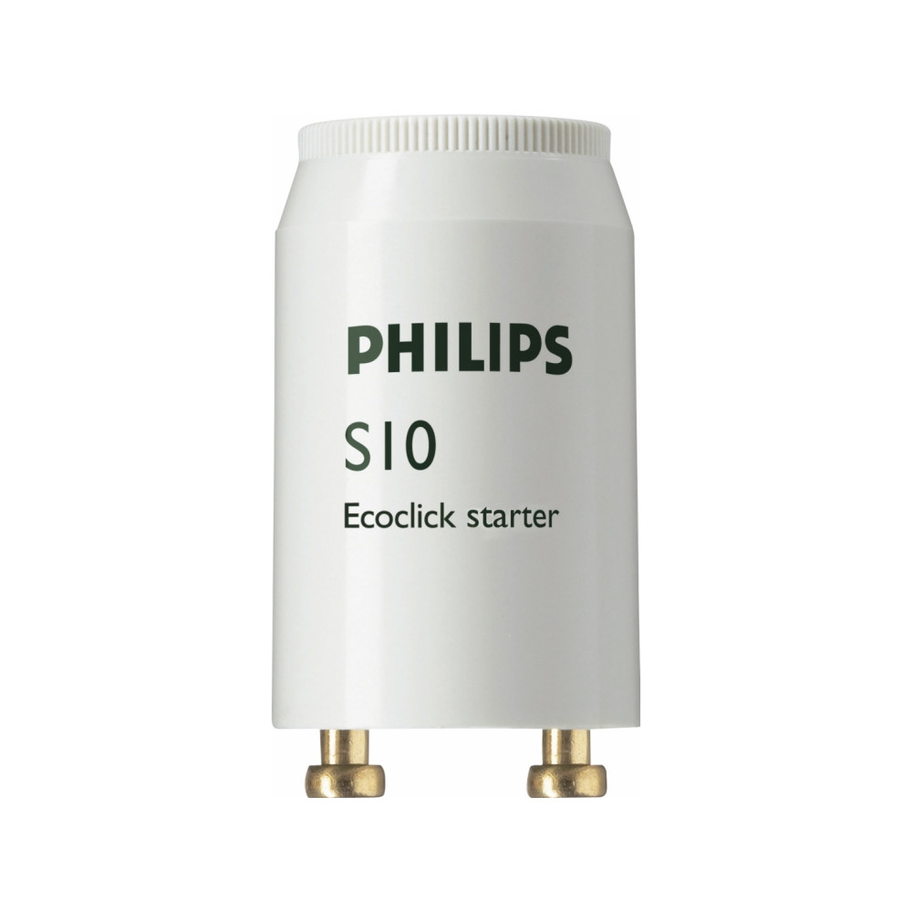 Produktbild för Philips S10 4-65W SIN 220-240V WH, Glimtändare, Vit, 65 W, 2...