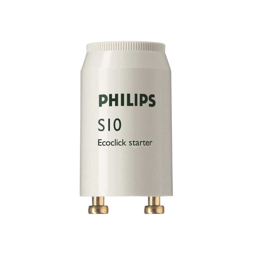 Produktbild för Philips S10 4-65W SIN 220-240V WH, Glimtändare, Vit, 65 W, 2...
