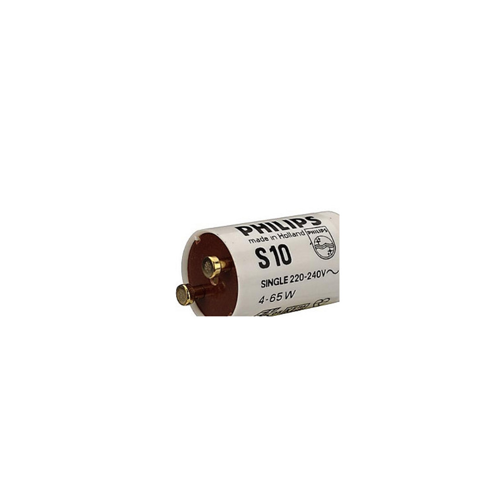 Produktbild för Philips S10 4-65W SIN 220-240V WH, Glimtändare, Vit, 65 W, 2...