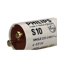 Produktbild för Philips S10 4-65W SIN 220-240V WH, Glimtändare, Vit, 65 W, 2...