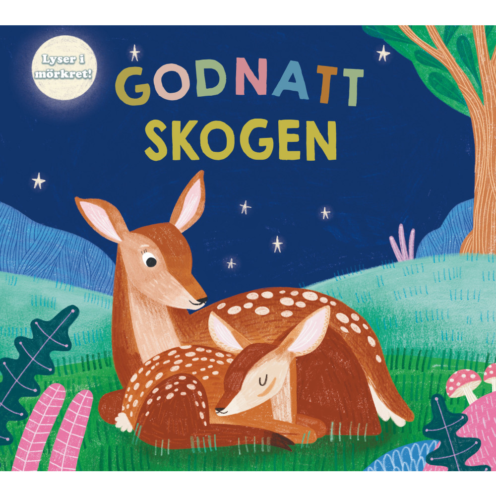 Produktbild för Godnatt skogen (bok, board book)