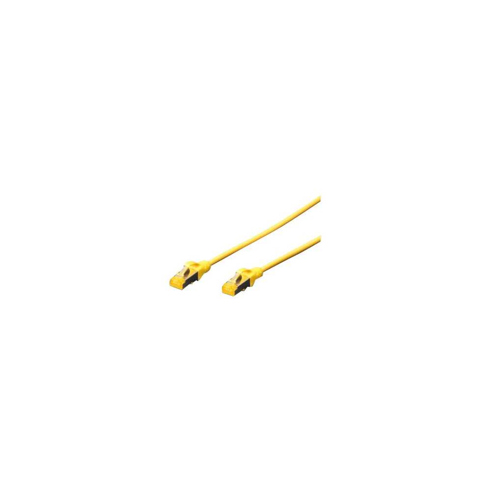 Produktbild för DIGITUS patch-kabel - 5 m - gul