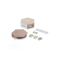 Produktbild för Nanoleaf Elements - trådlös belysningspanel - sexhörning - wood look (paket om 3)