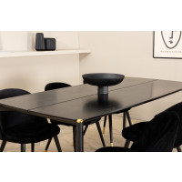Produktbild för Pelle Matbord med Velvet Stolarna
