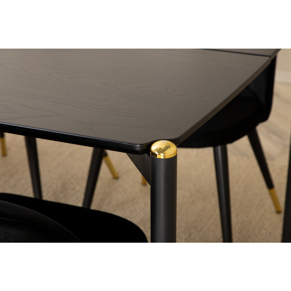 Produktbild för Pelle Matbord med Velvet Stolarna