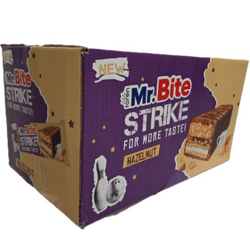 MR BITE Godis MR BITE Hasselnöt 40gx24st