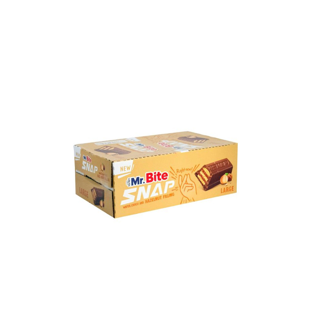 Produktbild för Godis MR BITE Hasselnöt 35gx24st