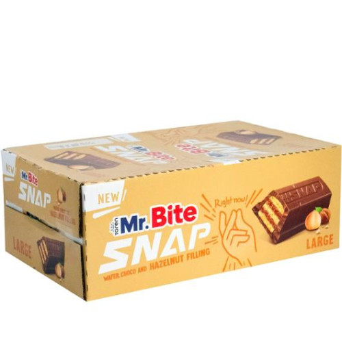MR BITE Godis MR BITE Hasselnöt 35gx24st