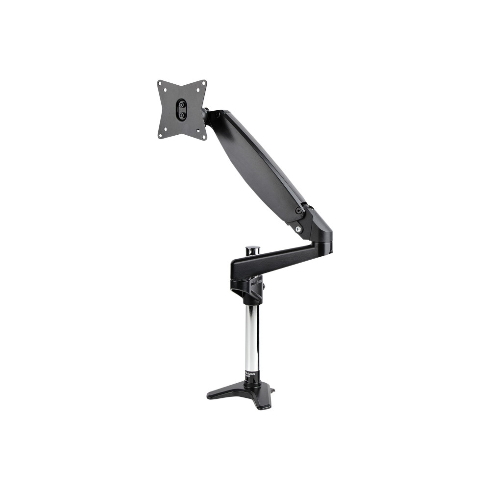 Produktbild för StarTech.com Desk Mount Monitor Arm for Single VESA Display up to 32" or 49" Ultrawide 8kg/17.6lb, Full Motion Articulating & Height Adjustable w/ Cable Management, C-Clamp, Grommet Mount - Single Monitor Arm monteringssats - justerbar arm med full rörlig