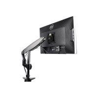 Produktbild för StarTech.com Desk Mount Monitor Arm for Single VESA Display up to 32" or 49" Ultrawide 8kg/17.6lb, Full Motion Articulating & Height Adjustable w/ Cable Management, C-Clamp, Grommet Mount - Single Monitor Arm monteringssats - justerbar arm med full rörlig