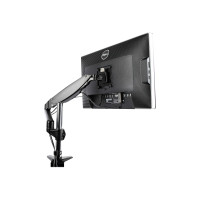 Produktbild för StarTech.com Desk Mount Monitor Arm for Single VESA Display up to 32" or 49" Ultrawide 8kg/17.6lb, Full Motion Articulating & Height Adjustable w/ Cable Management, C-Clamp, Grommet Mount - Single Monitor Arm monteringssats - justerbar arm med full rörlig