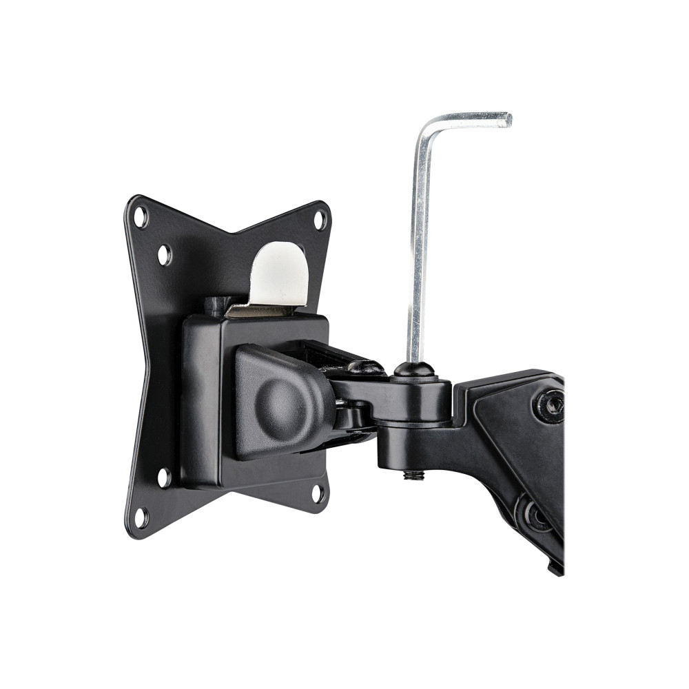 Produktbild för StarTech.com Desk Mount Monitor Arm for Single VESA Display up to 32" or 49" Ultrawide 8kg/17.6lb, Full Motion Articulating & Height Adjustable w/ Cable Management, C-Clamp, Grommet Mount - Single Monitor Arm monteringssats - justerbar arm med full rörlig