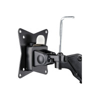 Produktbild för StarTech.com Desk Mount Monitor Arm for Single VESA Display up to 32" or 49" Ultrawide 8kg/17.6lb, Full Motion Articulating & Height Adjustable w/ Cable Management, C-Clamp, Grommet Mount - Single Monitor Arm monteringssats - justerbar arm med full rörlig