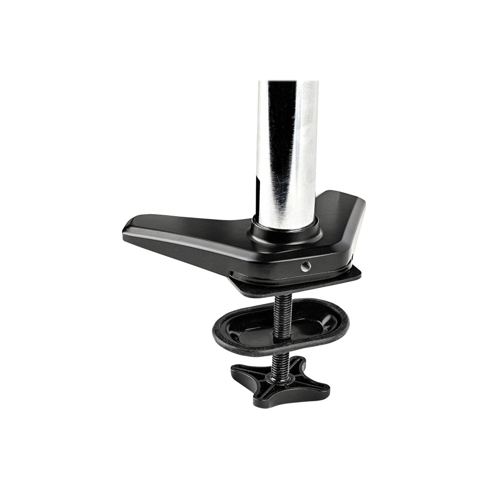Produktbild för StarTech.com Desk Mount Monitor Arm for Single VESA Display up to 32" or 49" Ultrawide 8kg/17.6lb, Full Motion Articulating & Height Adjustable w/ Cable Management, C-Clamp, Grommet Mount - Single Monitor Arm monteringssats - justerbar arm med full rörlig