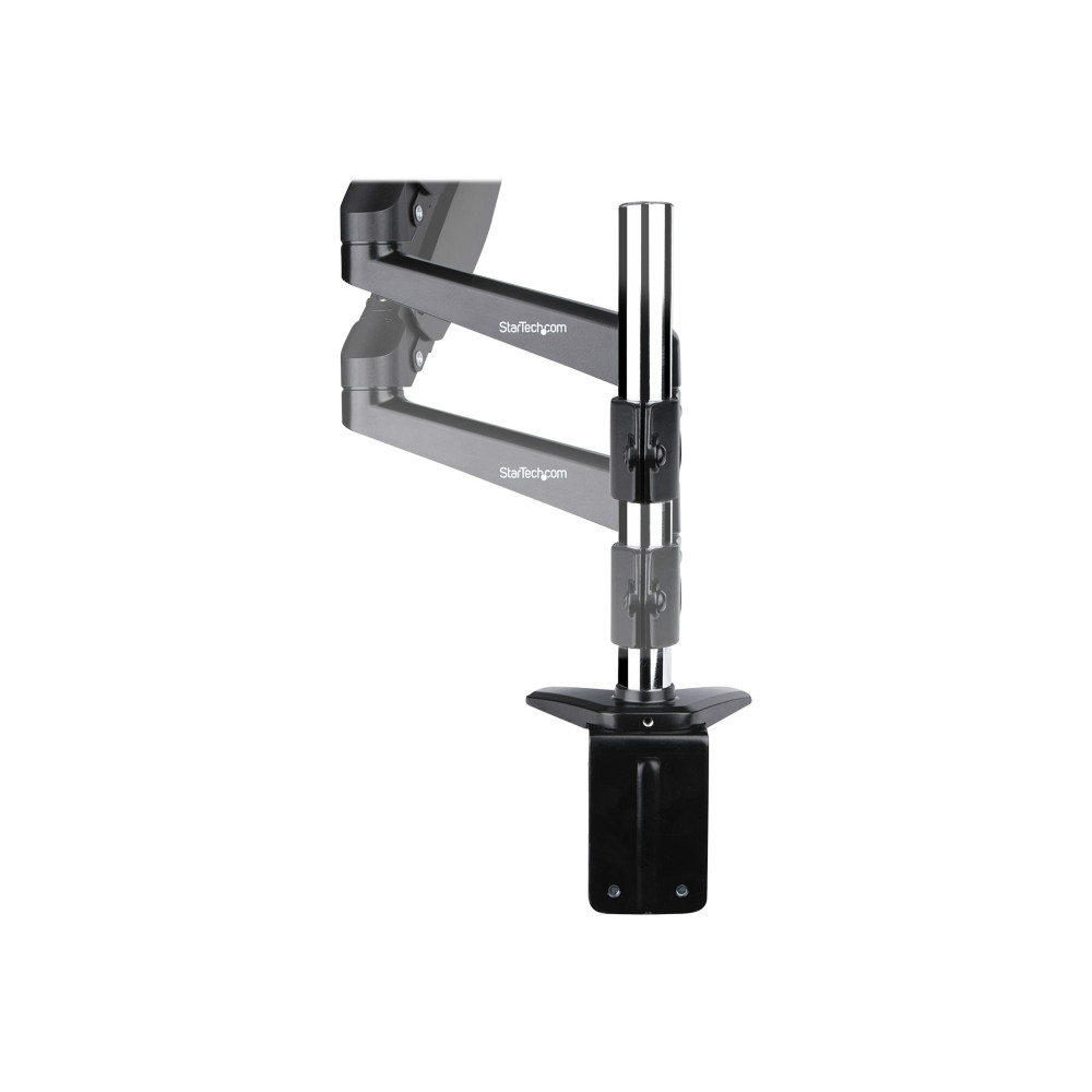 Produktbild för StarTech.com Desk Mount Monitor Arm for Single VESA Display up to 32" or 49" Ultrawide 8kg/17.6lb, Full Motion Articulating & Height Adjustable w/ Cable Management, C-Clamp, Grommet Mount - Single Monitor Arm monteringssats - justerbar arm med full rörlig