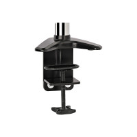 Produktbild för StarTech.com Desk Mount Monitor Arm for Single VESA Display up to 32" or 49" Ultrawide 8kg/17.6lb, Full Motion Articulating & Height Adjustable w/ Cable Management, C-Clamp, Grommet Mount - Single Monitor Arm monteringssats - justerbar arm med full rörlig