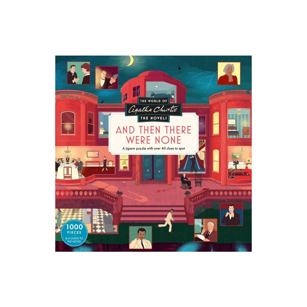 Produktbild för Pussel The World of Agatha Christie: And Then There Were None 1000 bitar