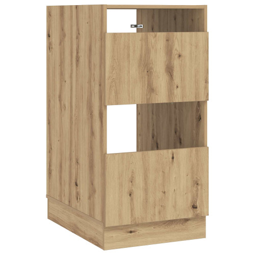 vidaXL Tvättstuga Skåp Artisan Ek 50 x 68 x 102 cm Konstruerat trä