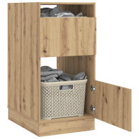 Produktbild för Tvättstuga Skåp Artisan Ek 50 x 68 x 102 cm Konstruerat trä
