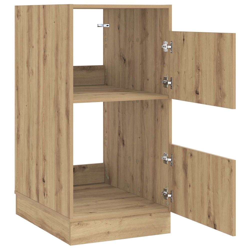 Produktbild för Tvättstuga Skåp Artisan Ek 50 x 68 x 102 cm Konstruerat trä