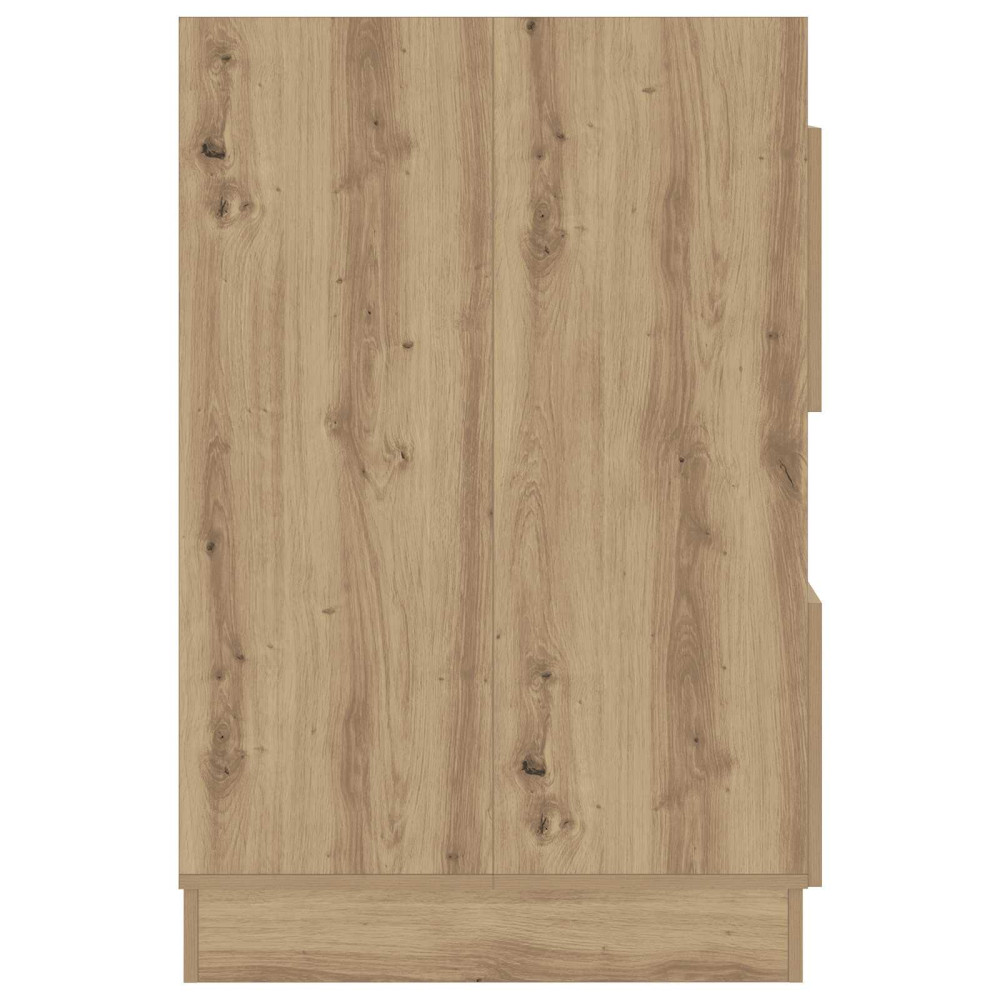 Produktbild för Tvättstuga Skåp Artisan Ek 50 x 68 x 102 cm Konstruerat trä