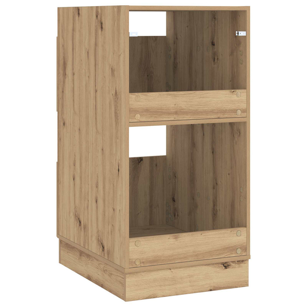 Produktbild för Tvättstuga Skåp Artisan Ek 50 x 68 x 102 cm Konstruerat trä